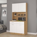 Bufet kredens Maria biały/artisan