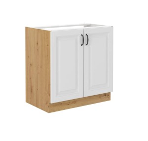 Szafka pod zlewozmywak Stilo biały/artisan 80 ZL 2F BB 