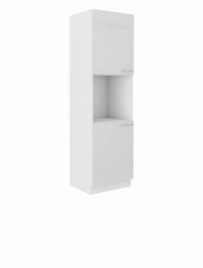 Zabudowa piekarnika Lara biały połysk 60 DP-210 2F 