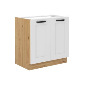 Szafka dolna Luna biały/artisan 80 D 2F BB