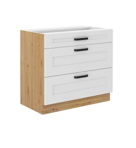 Szafka dolna Luna biały/artisan 80 D 3S BB