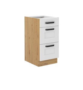 Szafka dolna Luna biały/artisan 40 D 3S BB