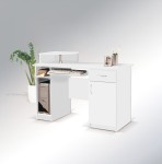 Biurko Max z nadstawką okrągłą