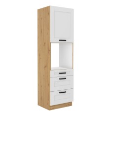 Zabudowa piekarnika Luna biały/artisan 60 DPS-210 3S 1F