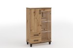 Komoda witryna Pro 01 dąb artisan