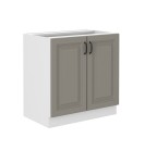 Szafka dolna Stilo Clay Grey/biały 80 D 2F BB