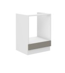 Zabudowa piekarnika Stilo Clay Grey/biały 60 D GAZ BB