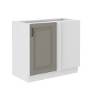 Szafka narożna Stilo Clay Grey/biały 105 ND 1F BB