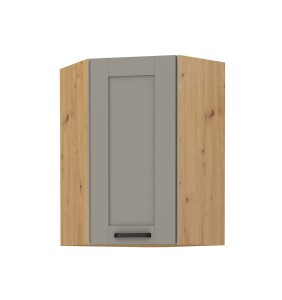 Szafka narożna Luna Clay grey/artisan 60x60 GN-90 (45°) 1F