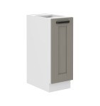 Szafka dolna Luna Clay grey/biały 30 D CARGO BB