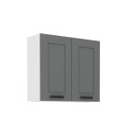  Szafka wisząca Luna Dust grey/biały 80 G-72 2F