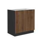 Szafka dolna Monza orzech 80 D 2F BB