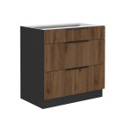 Szafka dolna Monza orzech 80 D 3S BB