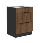 Szafka dolna Monza orzech 60 D 3S BB