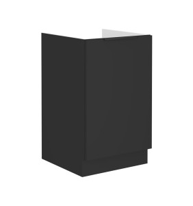 Zabudowa zlewu Siena czarny 50 ZL 1F BB