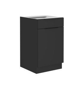 Szafka dolna Siena czarny 50 D 1F 1S BB