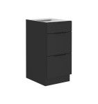 Szafka dolna Siena czarny 40 D 3S BB