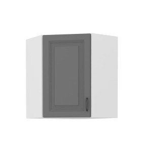 Szafka narożna Stilo Dust grey/biały 60x60 GN-72 (45°) 1F
