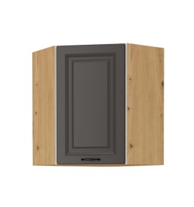 Szafka narożna Stilo Grafit/artisan 60x60 GN-72 (45°) 1F
