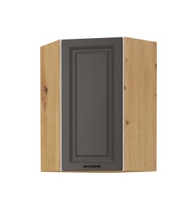 Szafka narożna Stilo Grafit/artisan 60x60 GN-90 (45°) 1F 