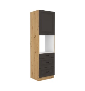 Zabudowa piekarnika Stilo Grafit/artisan 60 DPS-210 3S 1F