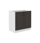 Szafka dolna Stilo Grafit/biały 80 D 2F BB