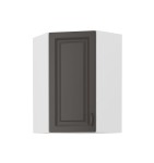 Szafka narożna Stilo Grafit/biały 60x60 GN-90 (45°) 1F