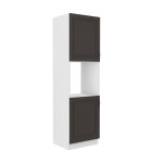 Zabudowa piekarnika Stilo Grafit/biały 60 DP-210 2F