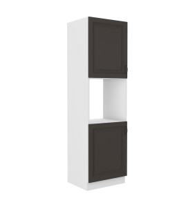 Zabudowa piekarnika Stilo Grafit/biały 60 DP-210 2F