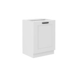 Szafka dolna Luna biały/biały 60 D 1F BB