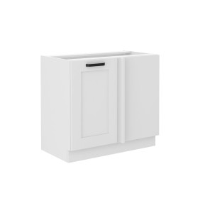 Szafka narożna Luna biały/biały 105 ND 1F BB