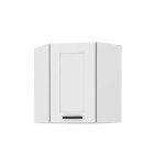  Szafka wisząca narożna Luna biały/biały 60x60 GN-90 (45°) 1F 