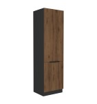 Zabudowa lodówki Monza orzech 60 LO-210 2F