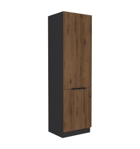 Zabudowa lodówki Monza orzech 60 LO-210 2F