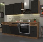 Meble kuchenne Vigo matera 240cm 7 szafek