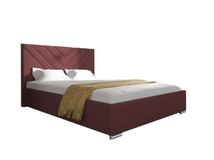 Łóżko tapicerowane Marta 140x200 różowy - Kronos 29