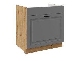 Zabudowa zlewu Stilo Dust grey/artisan 80 ZL 1S BB szuflada