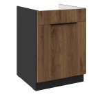 Zabudowa zlewu Monza orzech 60 ZL 1S BB szuflada