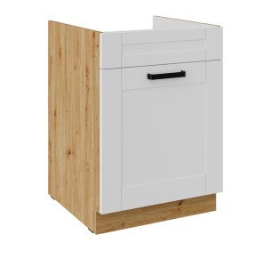 Zabudowa zlewu Luna biały/artisan 60 ZL 1S BB szuflada