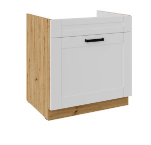 Zabudowa zlewu Luna biały/artisan 80 ZL 1S BB szuflada