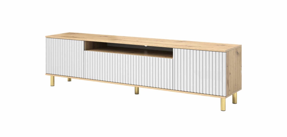 Komoda Agnes artisan biały nogi złote 12cm.jpg