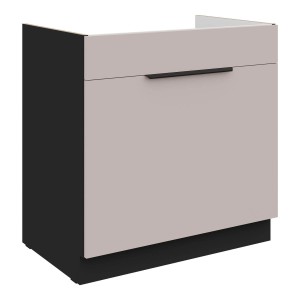 Zabudowa zlewu Arona Cashmere 80 ZL 1S BB szuflada