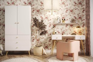 Zestaw mebli do salonu Bolea "C" biały