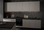 Zestaw mebli kuchennych Arona Cashmere 320cm z blatem