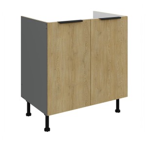 Zabudowa zlewu Cremona Antracyt 80 ZL 2F BB