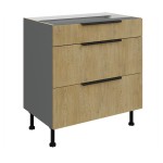 Szafka dolna Cremona Antracyt 80 D 3S BB