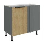 Szafka narożna Cremona Antracyt 105 ND 1F BB