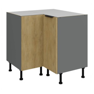 Szafka narożna Cremona Antracyt 90x90 DN 2F BB (90°)