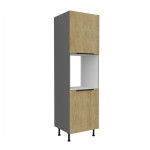 Zabudowa piekarnika Cremona Antracyt 60 DP-215 2F