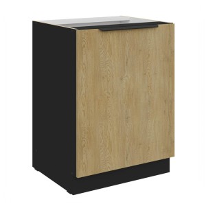 Szafka dolna Cremona czarny 60 D 1F BB